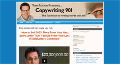 Desktop Screenshot of copywriting901.com